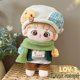 thumbnail image 5 of Ropa de muñeca para Idol, accesorios de traje de muñeca de algodón, Sudadera con capucha, falda, vestido, sombrero, ropa de traje, regalo de colección de bricolaje sin muñeca, 20cm, 5 of 5