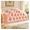 Light Pink, variant on Dorm Headboard Pillow,Ruffle Crown Shape Tufted Reading Backrest Cushion,Backrest Support Cushion for Sitting in Bed Daybed Pillows Soft for Twin Full Bed College Dorm Bedroom Decor