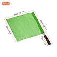 thumbnail image 2 of Uxcell Football Linesman Referee Flag Stainless Steel Pole Sponge Grip, Green 4 Pack, 2 of 5