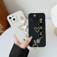 thumbnail image 3 of Cute Love Heart Wrist Strap Chain Bracelet Soft Compatible with iPhone Case (Yellow,iPhone 11 Pro Max), 3 of 12