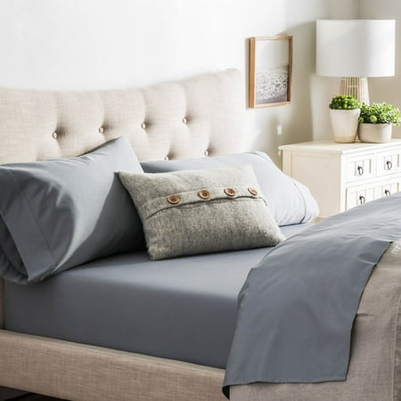 Brookside Cotton Blend Sheet Set- Rich Cotton Feel- Polyester Finish