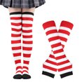 thumbnail image 2 of Extra Long Thermal Knit Socks Over Knee Winter Warm Soft Thick Cold Weather Indoor Outdoor Cozy Daily Casual Party Comfortable Stretch Fit, 2 of 4