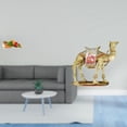 thumbnail image 2 of Estatua de José,Estatua de José durmiendo Estatuilla religiosa,Figura de escritorio,Figura de camello,decoración moderna,regalo de inauguración de la casa,Estatua de animal de resina, 2 of 8
