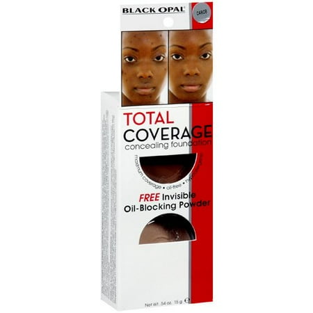 Black Opal Total Coverage Concealing Foundation - Carob (Pack of 2)