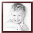 thumbnail image 2 of ArtToFrames 28" x 28" Cherry Picture Frame, 28x28 inch Red Wood Poster Frame (WOM-4333),  Pack, 2 of 8