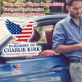 thumbnail image 6 of Charlie Kirk Freedom Stickers - 1 Pack of Freedom's Voice Design, Red White Blue Waterproof Vinyl, Memory-Infused TPUSA Tribute for Car Windows, Bumpers, Laptops and Water Bottles, 6 of 6