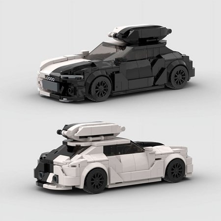 City Speed Champion Racer Estate Cars MOC RS6 Sports Vehicle Building Blocks Brick Racing Model Kids Toys Hallowmas Gift For Boy