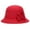 004_Red, variant on MEICHEN Fedora Hats for Women Winter Faux Wool Bucket Hats Fashion Bowler Cap With Bowknot Fall Elegant Cloche Hat