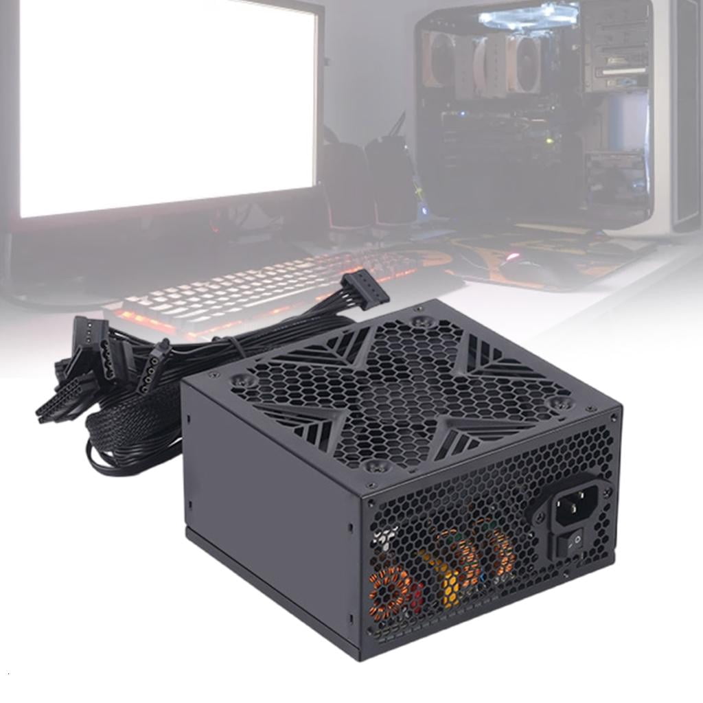 lanema Computer Power Supply 550W/650W/750W Optional with Quiet 120mm Fan and Comprehensive Protections