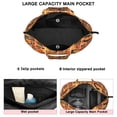 thumbnail image 3 of Patchwork Halloween Pattern Travel Tote Bags for Women Carry On,Large Weekender Bags for Women Travel,Multi Functional Duffle Bag for Work,Shopping,Sports, 3 of 5
