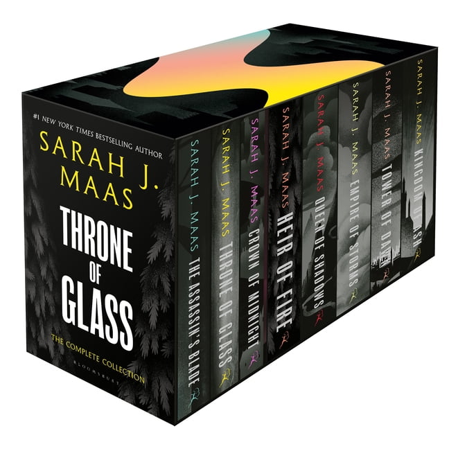 洋書 5 books, Sarah J. Mass, Throne of Glass Throne of Glass: Best Fantasy Series 8-Book Box Set