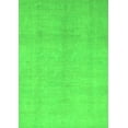 thumbnail image 1 of Ahgly Company Indoor Rectangle Oriental Green Modern Area Rugs, 2' x 4', 1 of 4