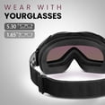 thumbnail image 2 of Gafas de esquí OutdoorMaster OTG, 100% protección UV, unisex, 2 of 7