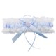 thumbnail image 2 of Ligas blancas para novia (2 piezas), liga de boda con encaje elástico, conjunto de liga de boda, accesorios de novia, 2 of 6