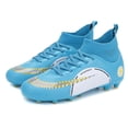 thumbnail image 2 of Zapatos de fútbol ultraligeros transpirables para hombre, botas de entrenamiento de fútbol, profesionales, antideslizantes, con picos largos, calzado deportivo de hierba, 2 of 5
