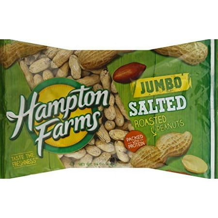 Hampton Farms Roasted Salted Peanuts, 20 oz