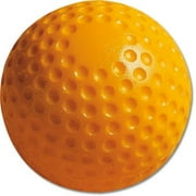(12 Pack) MacGregor Yellow Dimpled Practice Baseballs