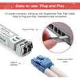 thumbnail image 4 of ipolex Module Émetteur-Récepteur 10GBase-LR SFP+ pour Cisco SFP-10G-LR, Cisco Meraki, Ubiquiti, D-Link, Supermicro, Netgear, 4 of 5