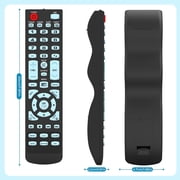 Replacement Element TV Remote – Universal Remote for Element LED/LCD Smart TVs. Works with 100 Series, E4AA50N, E4AA55N, E4AA65N, E1AC19N, E1AA24N, E1AA24N-G, ELEFT2416, ELEFT222, ELEFW247, ELEFW248