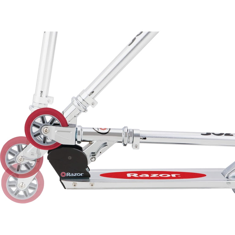 Razor, Razor A Kick Scooter, Frustration Free Packaging, Red