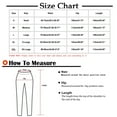 thumbnail image 2 of Weiqiqre Womens Work Pants High Waisted Wide Leg Cargo Pants Baggy Casual Trendy Work Pants with Pockets, 2 of 6