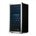 thumbnail image 4 of Newair Freestanding 76 Bottle Dual Zone Compressor Wine Fridge Ultra-Quiet Compressor, Adjustable Racks, 4 of 16