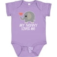 thumbnail image 3 of Inktastic My Nanny Loves Me Grandchild Boys or Girls Baby Bodysuit, 3 of 5