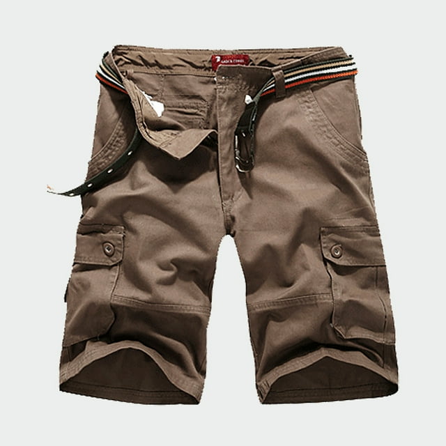 LSLJS Men's Work Shorts avec Multiples Poches Fermeture Éclair Sports Extérieurs Décontractés Shorts Pants Cadeaux for Men