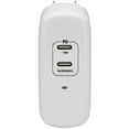 thumbnail image 4 of Tripp Lite U280-w02-68c2-g 68 Watts 2 Port Compact Gan Technology Pd3.0 Usb C Wall , White, 4 of 5