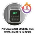 thumbnail image 5 of Kenmore Programmable 7 qt (6.6L) Slow Cooker and Dipper, Black Silver, 5 of 7