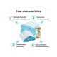 thumbnail image 4 of 40/50/100 Pcs Disposable Pet Waterproof Diaper Pad, Odor-proof Nappy For Cats And Small Dogs, 4 of 5