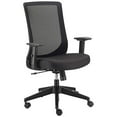 thumbnail image 2 of Global Industrial Mesh Back Office Chair, Fabric, Black, 2 of 4