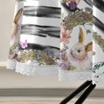 thumbnail image 5 of GZHJMY Happy Easter with Spring Bunny Round Table Cloth,Spill Proof Wrinkle Free Oil Proof Waterproof Resistance Microfiber Tablecloth for Kitchen Dinning Room Party Picnic,60 Inch Home Decor, 5 of 7