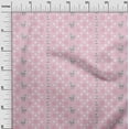 thumbnail image 3 of oneOone Silk Tabby Light Pink Fabric Animal Sewing Material Print Fabric By The Yard 42 Inch Wide, 3 of 5
