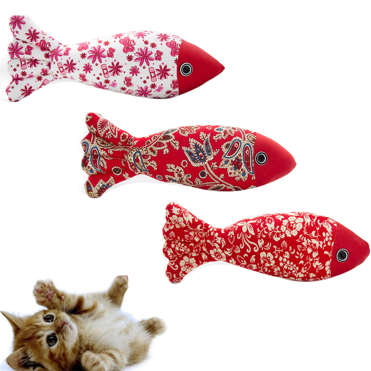 big fish cat toy