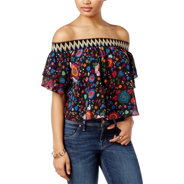 GUESS Blusa de Punto Rhett Mujer Negro X-Large Tejer