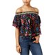 thumbnail image 1 of GUESS Blusa de Punto Rhett Mujer Negro X-Large Tejer, 1 of 1