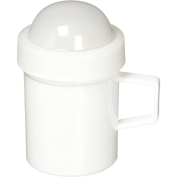 Norpro Multipurpose Sugar Flour Powdered Sugar Shaker Dust Sifter, 4.25", White