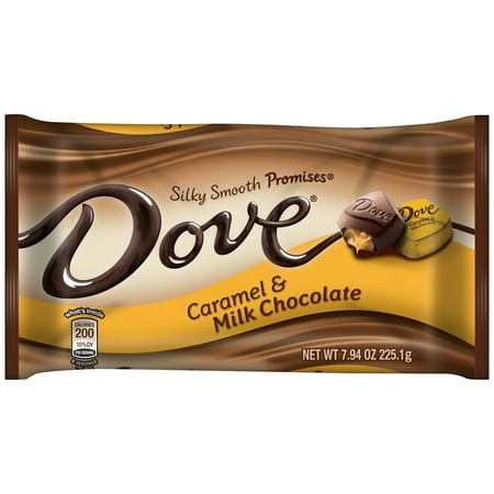 DOVE PROMISES Caramel and Milk Chocolate Candy, 7.94 Ounce