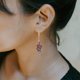 thumbnail image 5 of BRIGHTFUFU 1 par de pendientes con forma de serpiente, pendientes sencillos, pendientes colgantes de moda, pendientes de serpiente, 5 of 8