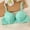 Green, variant on MGDXOX Women's Mesh Lace Push Up Underwire Bra Padded Adjustable Straps Solid Color Comfortable Everyday Bras Orange L