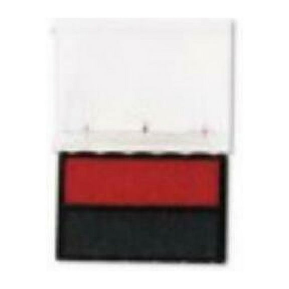 2Pc Identity Group Trodat T4850 Dater Replacement Pad, 3/16 x 1, Blue/Red