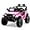 Pink, variant on Jojoka 12V Ride-On Truck Car for Kids, Battery Powered Electric Toys with Parent Remote Control, 4x4, LED Lights, Bluetooth, 2 Speeds, for 3-6 Years Old, Pink