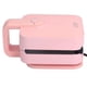 thumbnail image 5 of Mini tostadora de sándwich rosa portátil, máquina para hacer gofres eléctrica de 650W, prensa Panini, enchufe AU de 220V, Ideal para dormitorios y apartamentos, 5 of 10