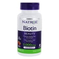 thumbnail image 2 of Natrol - Biotine Beauté Dissolution Rapide Extra Fort Fraise 5000 mcg - 90 Comprimés, 2 of 6