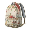 thumbnail image 2 of Mushroom Print Backpack for Women Men, Cute Water Resistant College School Bookbag, Lightweight Durable Laptop Backpacks for Teen Girls, Large Capacity Travel Backpack, Great Gift Idea for Students, 2 of 6