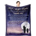 thumbnail image 1 of LHSHID Daughter Gifts Blankets to My Daughter Blanket Daughter Gifts from Mom Daughter Gift from Mother Throw Blanket Birthday Gifts for Grown Daughter Graduation Gift Ideas 30x40in, 1 of 6
