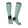 thumbnail image 4 of Balery Lemon Ice Cream Printed Novelty Socks Men's Women's Crew Socks Sports Socks Knee High Socks Cotton Socks Quirky and Cool Socks, 4 of 9