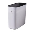thumbnail image 1 of Contenedor de basura automático inteligente de 16 l, sin contacto, estrecho, grande Blanco negro, 1 of 9
