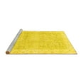 thumbnail image 2 of Ahgly Company Machine Washable Indoor Rectangle Oriental Yellow Traditional Area Rugs, 6' x 9', 2 of 4
